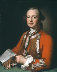 Oberstleutnant James Adolphus Oughton (1720-80) 37. Regiment zu Fuß, ca. 1753